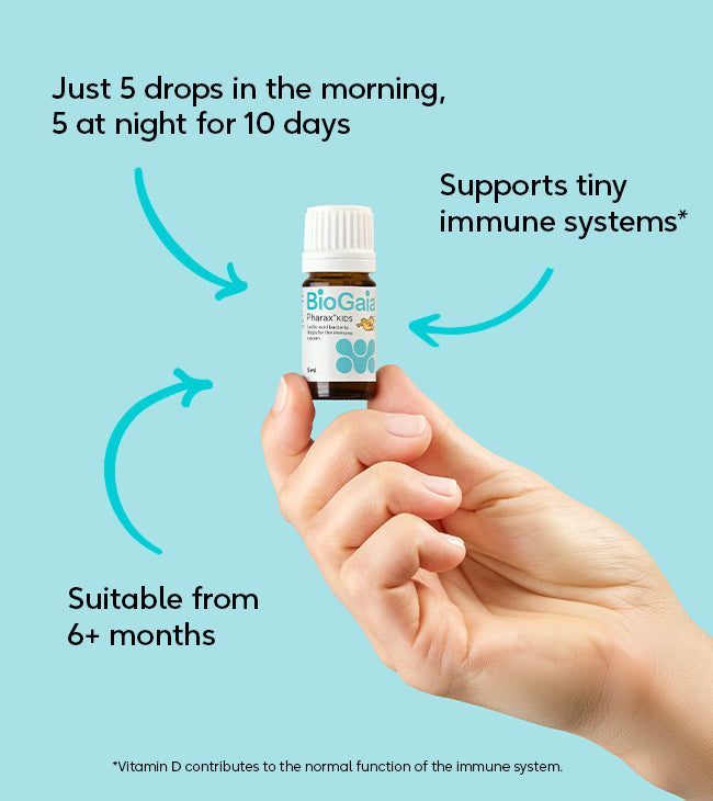 BioGaia Pharax Drops with Vit D 5ml