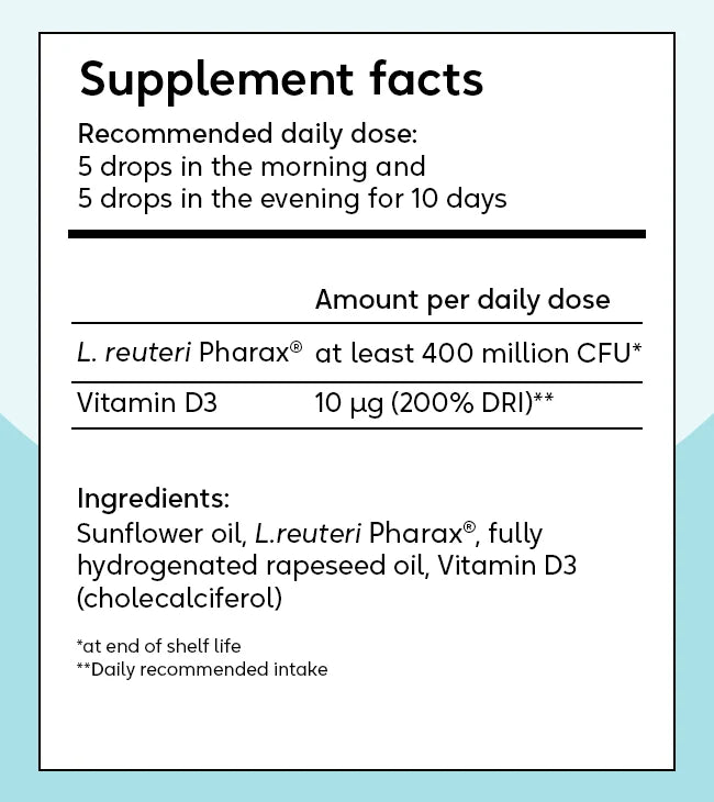 BioGaia Pharax Drops with Vit D 5ml
