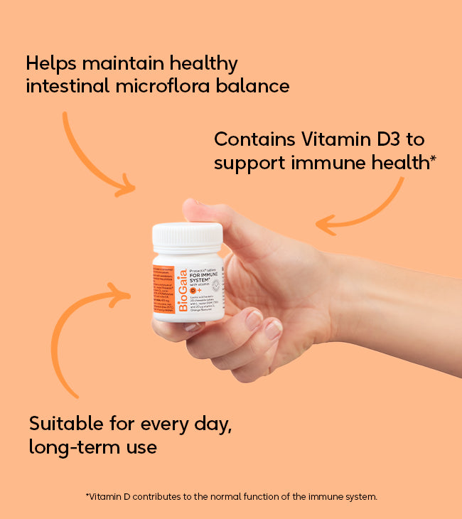 BioGaia Protectis Vit D+Tablets