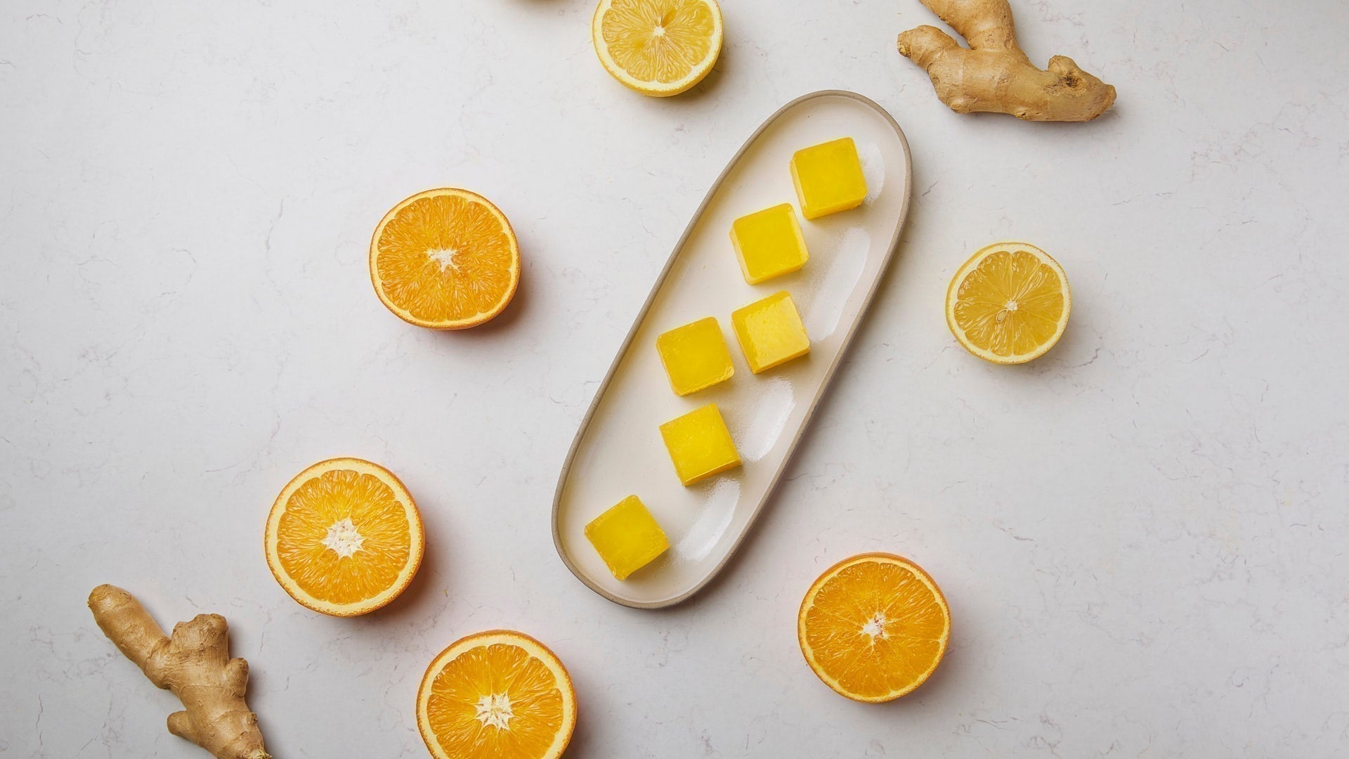 Immune-boosting citrus ginger gummies recipe