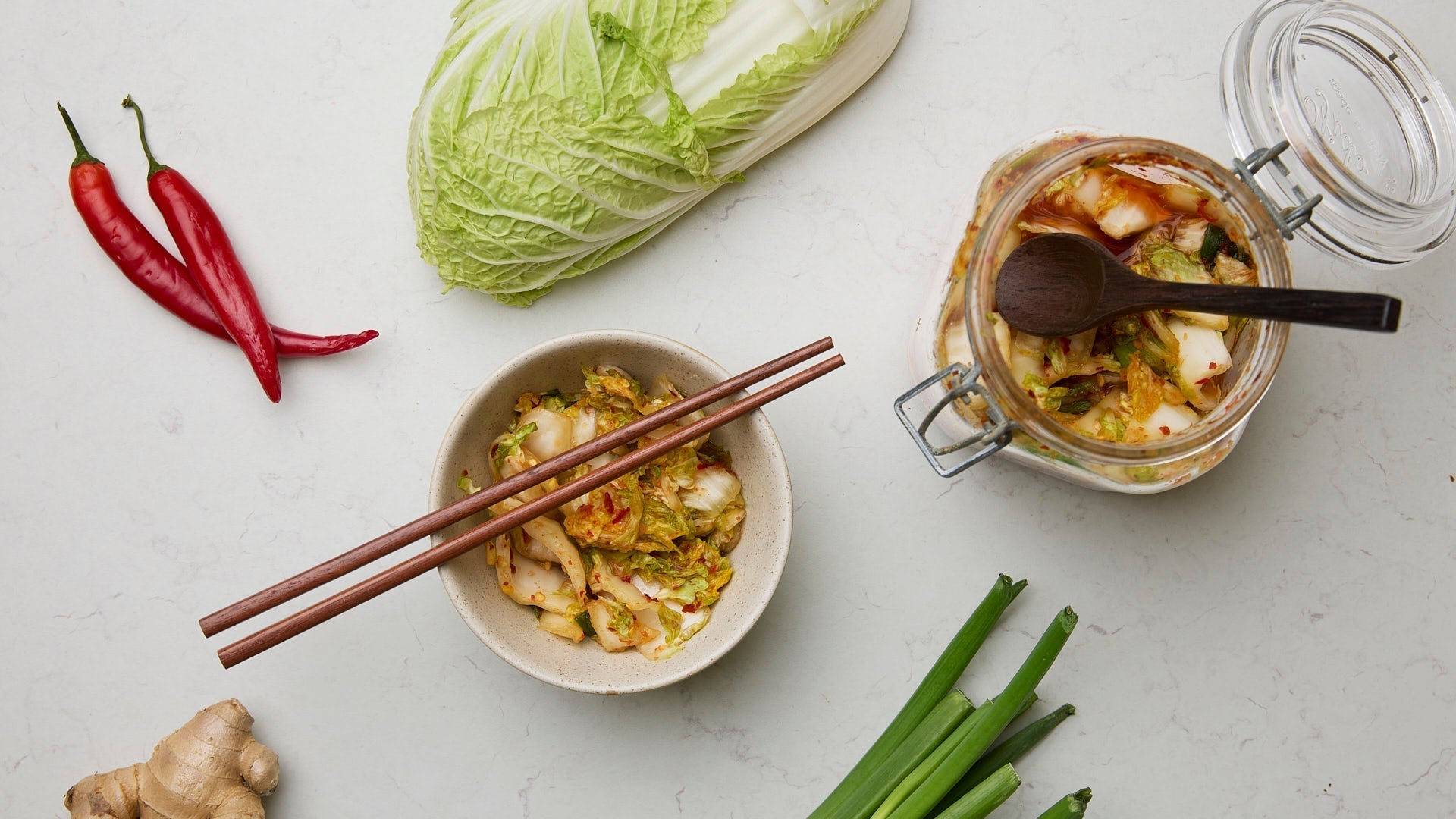 Easy kimchi recipe to support gut health