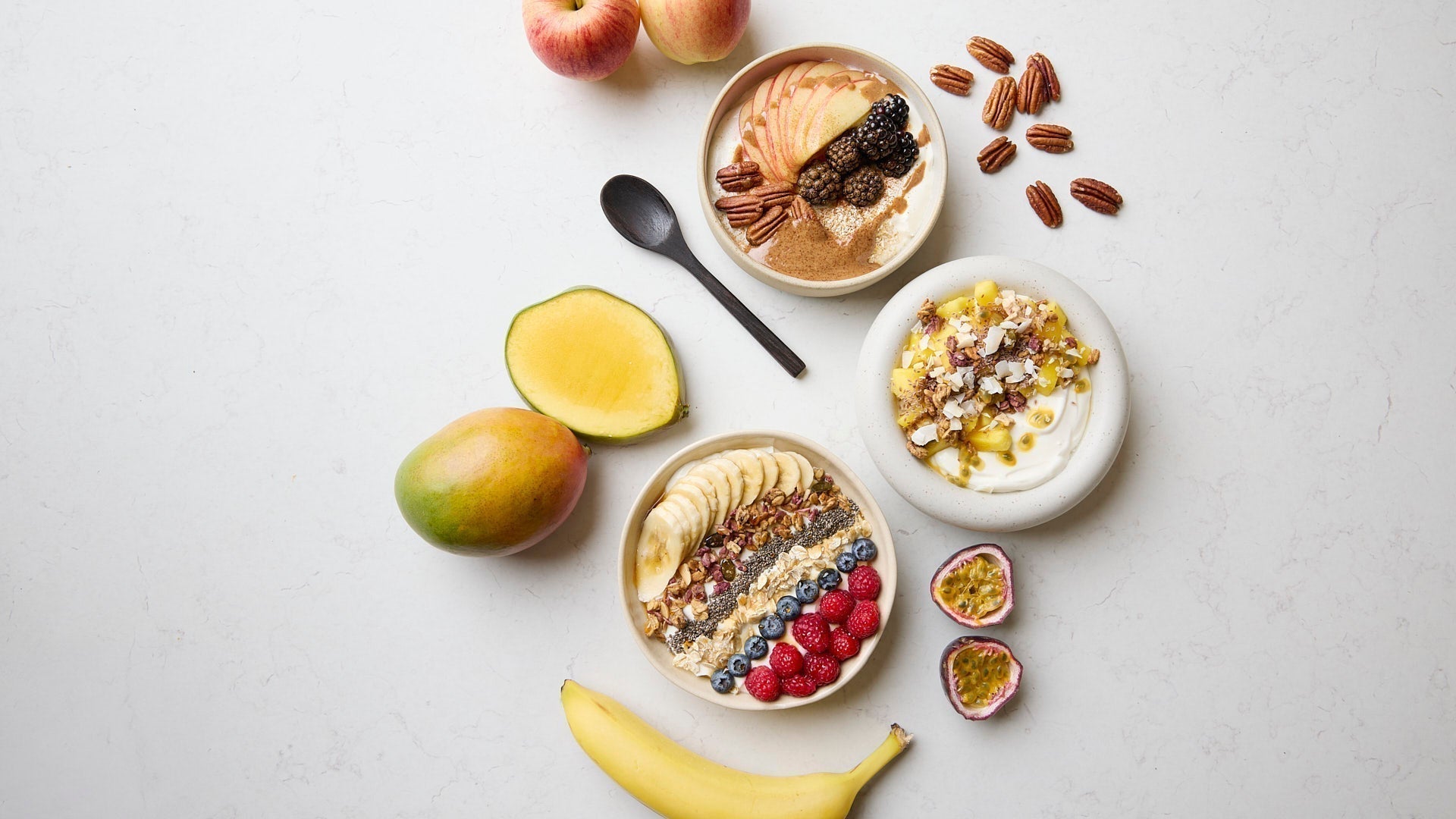 Fibre maxxed kefir breakfast bowl topping