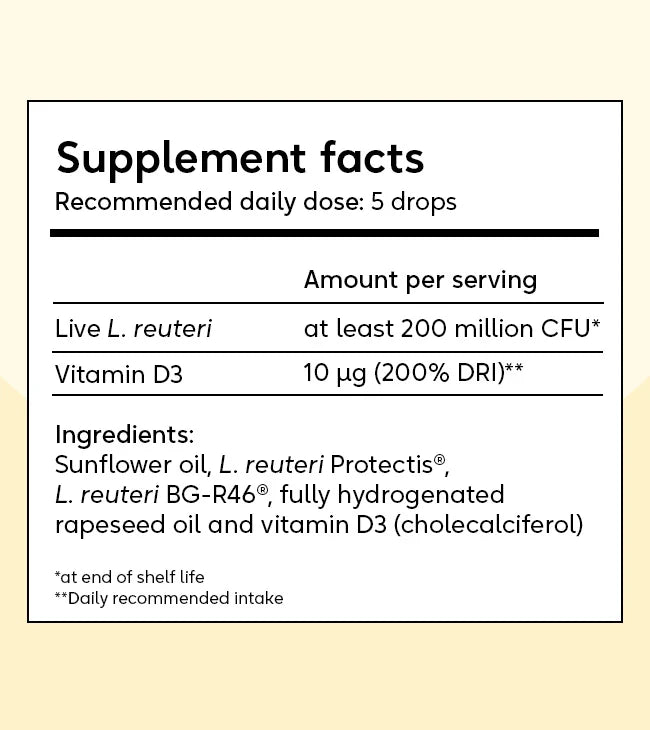 BioGaia® Protectis® Plus BABY with Vitamin D