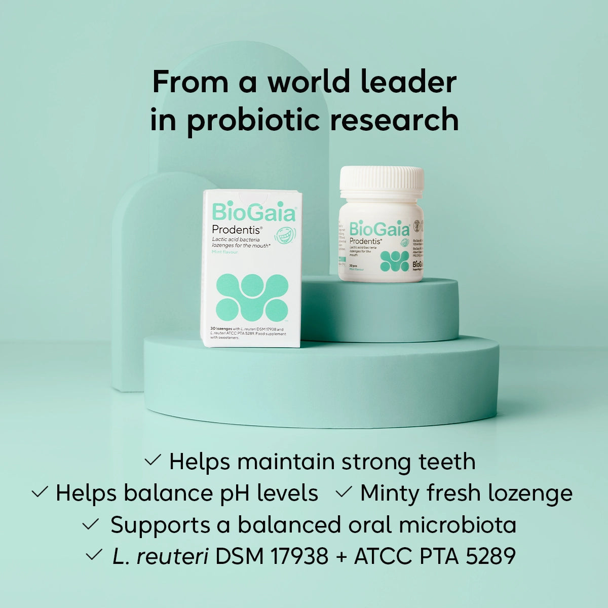 Prodentis: Oral Probiotics - for oral health | BioGaia UK