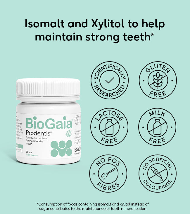 Prodentis: Oral Probiotics - for oral health | BioGaia UK