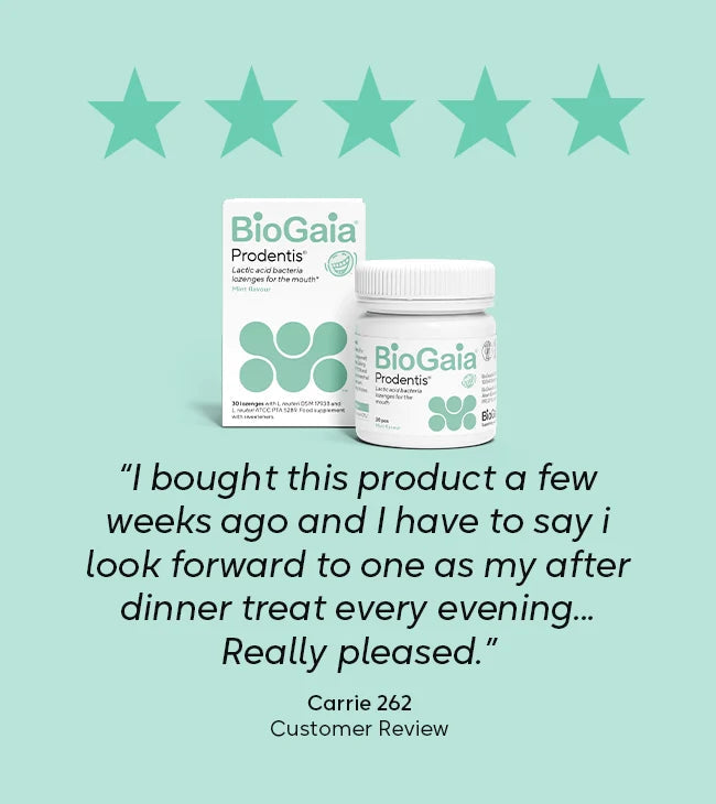Prodentis: Oral Probiotics - for oral health | BioGaia UK
