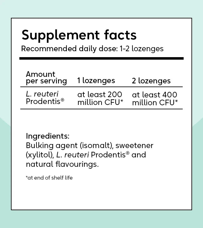 BioGaia® Prodentis® KIDS Apple Lozenges 30's
