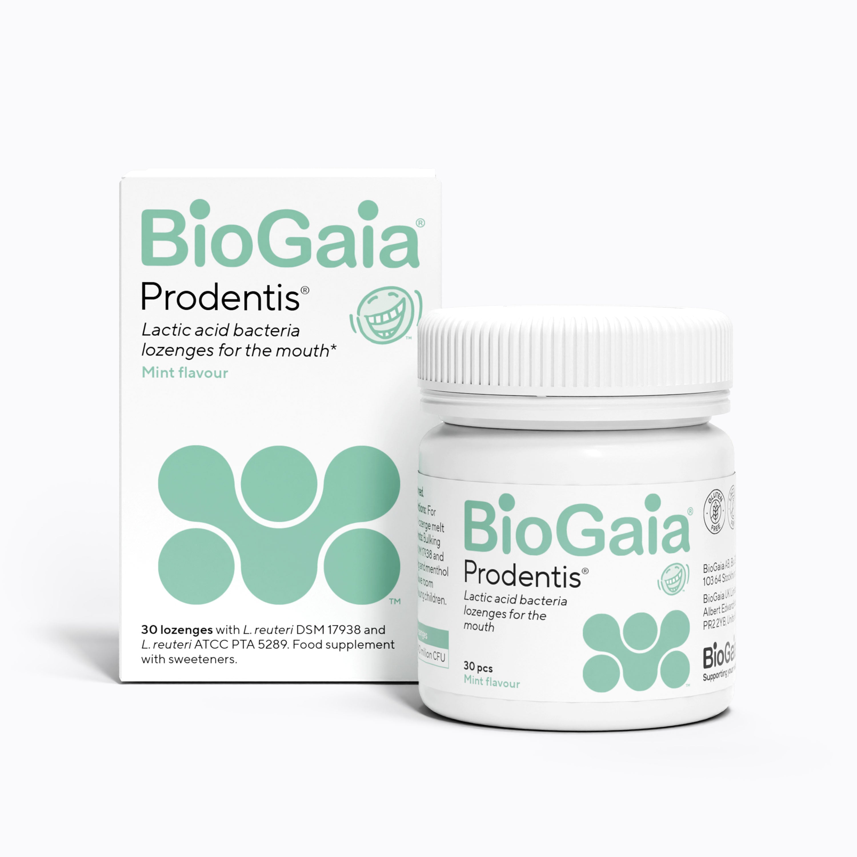 Prodentis: Oral Probiotics - for oral health | BioGaia UK