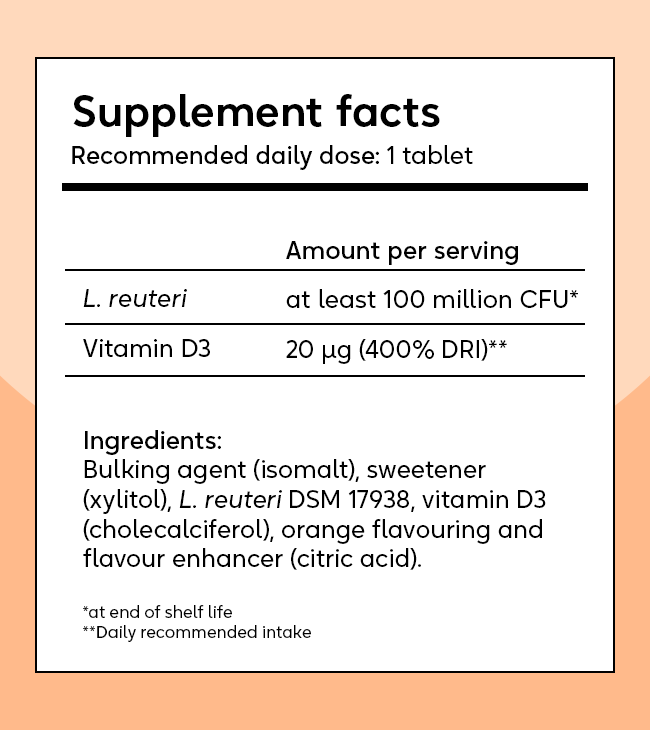 BioGaia Protectis Vit D+Tablets